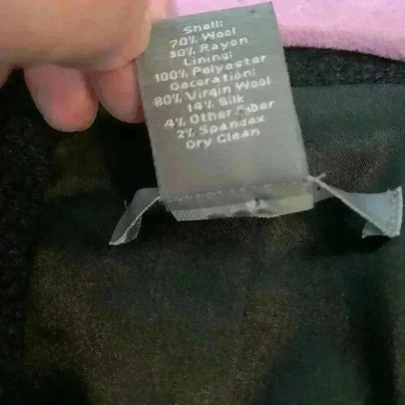 Ann Taylor blazer, fitted, peplum, Old Money, Clueless Preppy, Size 6 - Picture 5 of 6